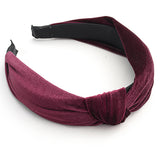 VINCHA DIADEMA COLOR VINO