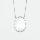 COLLAR NACAR ENGASTADO CON ZIRCONES