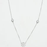 COLLAR MANO HAMSA SILVER