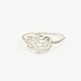 ANILLO MANO HAMSA CALADA SILVER
