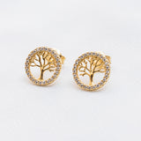 ARETE ARBOL DE LA VIDA SHINE GOLD