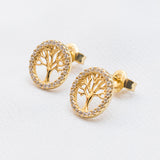 ARETE ARBOL DE LA VIDA SHINE GOLD