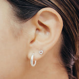 PIERCING CORAZON CALADO 5MM SILVER