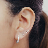 PIERCING PUNTO DE LUZ 4MM SILVER