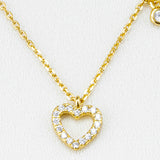 COLLAR MINI CORAZÓN GOLD