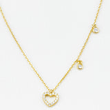 COLLAR MINI CORAZÓN GOLD