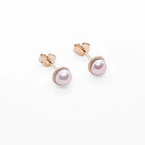 ARETE STUD PERLA GOLD