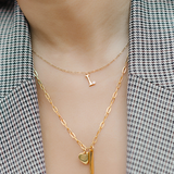 COLLAR CHUNKY HEART