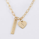 COLLAR CHUNKY HEART