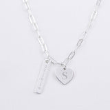 COLLAR CHUNKY HEART
