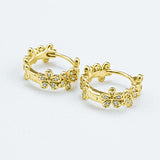 ARGOLLA DOBLE FLOR GOLD