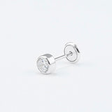 ARETE CIRCLE SHINE SILVER 4MM