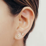 PIERCING CORAZON CALADO 5MM GOLD
