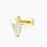 PIERCING LANZA 3MM GOLD