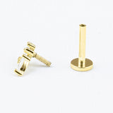 PIERCING LANZA 3MM GOLD