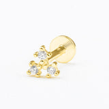 PIERCING ESTRELLITAS 4MM GOLD