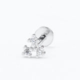 PIERCING ESTRELLITAS 4MM SILVER