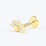 PIERCING MEDIA LUNA 5MM GOLD