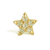 PIERCING MINI STAR ORO 18K