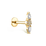 PIERCING PETALO ORO 18K
