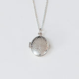 COLLAR RELICARIO OVAL PAJAROS