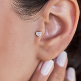 PIERCING CORAZÓN STAR ORO 18K