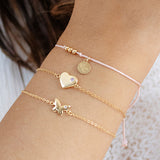 PULSERA MARIPOSA SHINE GOLD