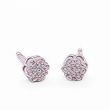 ARETE ROSA STUD MINI SILVER REVERSIBLE