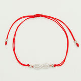 PULSERA HILO ROJO INFINITO SILVER