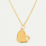 COLLAR CORAZÓN SHINE GOLD