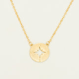 COLLAR BRUJULA GOLD