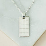Colección M - Collar placa sport - Nathalie Bird