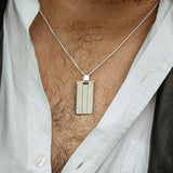 Colección M - Collar placa sport - Nathalie Bird