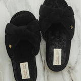 PANTUFLAS BOW NEGRAS - Nathalie Bird