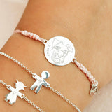 PULSERA HILO PLATA 925 MASCOTA - Nathalie Bird