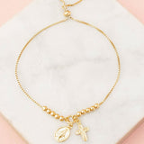 PULSERA RELIGIOSA VIRGEN MARIA - Nathalie Bird