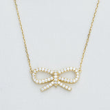 COLLAR LAZO SHINE GOLD