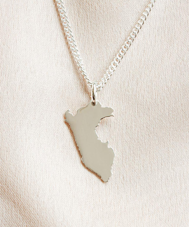 COLLAR I LOVE MAP