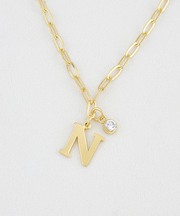 COLLAR CHUNKY LETTER
