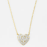 COLLAR CORAZON FULL SHINE XL GOLD