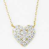 COLLAR CORAZON FULL SHINE XL GOLD