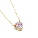 COLLAR STUD CORAZON GOLD