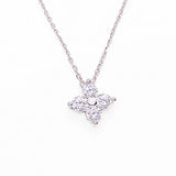 COLLAR ROSETA XL SILVER