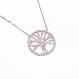 COLLAR ARBOL DE LA VIDA XL SILVER