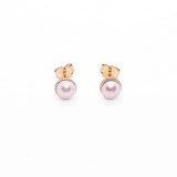 ARETE STUD PERLA GOLD