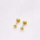 ARETE ABRIDOR LENTEJITA ORO 18K