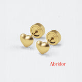 ARETE ABRIDOR CORAZÓN ORO 18K