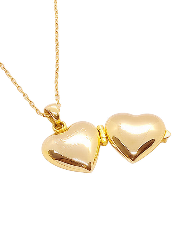 COLLAR RELICARIO CORAZÓN SHINE
