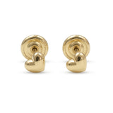 ARETE DE CORAZÓN 5MM EN ORO 18K PARA NIÑA