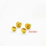 ARETE ABRIDOR LENTEJITA ORO 18K